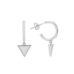 Серьги-пусеты (гвоздики) серебряные с перламутром Silver Style (D4078OR0173 R57 sku:2300101514832) D4078OR0173 R57 фото