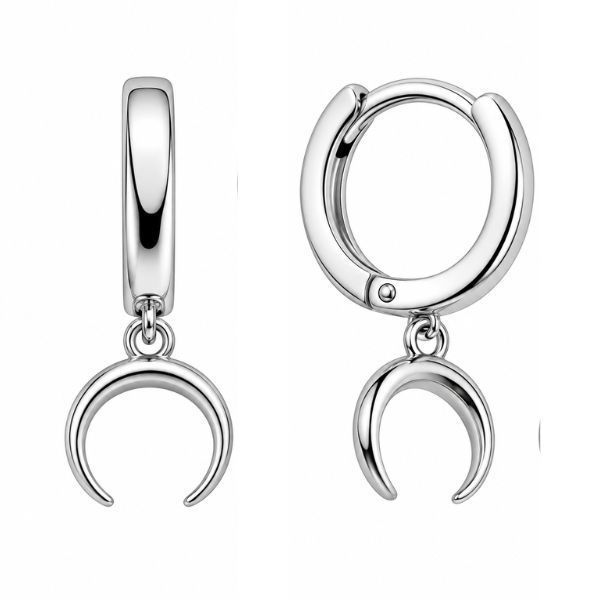 Серьги-кольца (конго) серебряные без камней Silver Style (22190.00 sku:2300103755226) 22190.00 фото