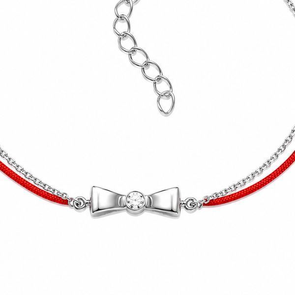 Браслет серебряный Бантик с фианитами Silver Style 16-20 р. (81261.49.20 sku:2300104367947) 81261.49.20 фото