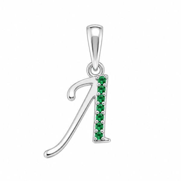 Подвес серебряный буква Л с фианитами Silver Style (40394.12 sku:2300103425884) 40394.12 фото