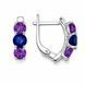 Серьги серебряные Фантазия с фианитами Silver Style (200630.50 sku:2300103205394) 200630.50 фото 2