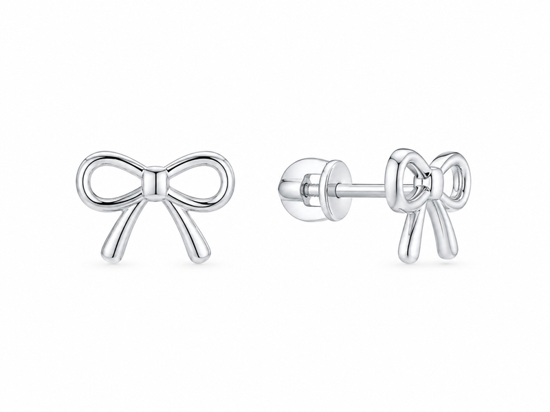 Серьги-пусеты (гвоздики) серебряные фантазия без камней Silver Style (34010.00 sku:2300104318611) 34010.00 фото