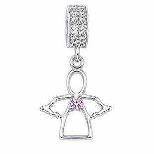 Підвіска срібна Янгол з фіанітом Silver Style (502012.17 sku:2300103427413) 502012.17 фото