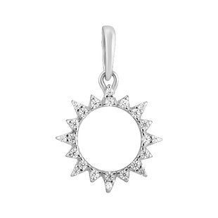 Подвес серебряный фантазия с россыпью Silver Style (40681.12 sku:2300104254841) 40681.12 фото