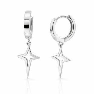 Серьги-кольца (конго) серебряные без камней Silver Style (25490.00 sku:2300104049782) 25490.00 фото