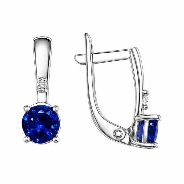 Сережки срібні Фантазія з фіанітами Silver Style (20555.50 sku:2300103919888) 20555.50 фото