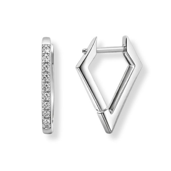 Серьги серебряные Фантазия с фианитами Silver Style (24231.12 sku:2300103913374) 24231.12 фото
