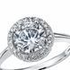 Каблучка срібна фантазія з фіанітами Silver Style 19 р. (81145б sku:4000018217892) 81145б фото 3
