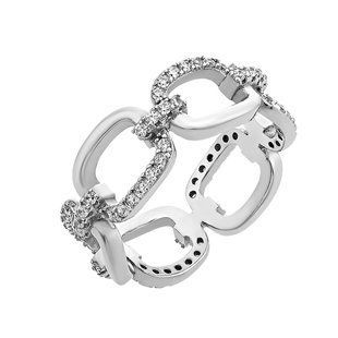 Кольцо серебряное фантазия с россыпью Silver Style 17 р. (D4015A0915 R14 sku:2300101113165) D4015A0915 R14 фото