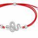 Браслет на нити шамбола Змея Silver Style 15-20 р. (80434.26.10 sku:2300104305017) 80434.26.10 фото 3