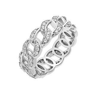 Кольцо серебряное фантазия с россыпью Silver Style 16.5 р. (D4159A0005 R14 sku:2300101123171) D4159A0005 R14 фото