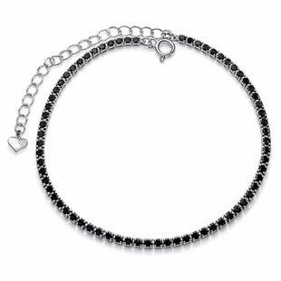 Браслет серебряный тенисный с фианитами Silver Style 15 р. (550358ч sku:4200010789537) 550358ч фото