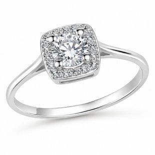 Кольцо серебряное фантазия с фианитами Silver Style 17 р. (11341.50 sku:2300104112295) 11341.50 фото