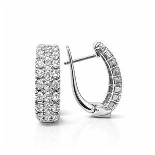 Серьги серебряные дорожка с фианитами Silver Style (21401.20 sku:2300103928149) 21401.20 фото