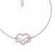 Браслет серебряный Сердце с фианитами Silver Style 16-20 р. (807712.10 sku:2300104132781) 807712.10 фото 3