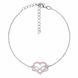 Браслет серебряный Сердце с фианитами Silver Style 16-20 р. (807712.10 sku:2300104132781) 807712.10 фото 1