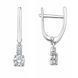 Сережки срібні Фантазія з фіанітами Silver Style (23851.50 sku:2300103599110) 23851.50 фото 1