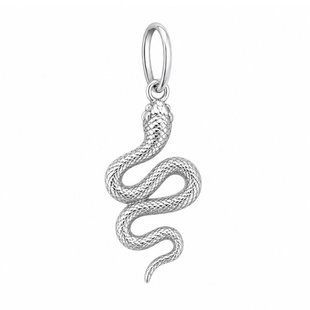 Підвіска срібна Змія без каменів Silver Style (42191.10 sku:2300103790357) 42191.10 фото