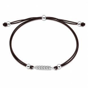 Браслет на нити шамбола Колосок Silver Style 15-20 р. (804447.00 sku:2300104216405) 804447.00 фото