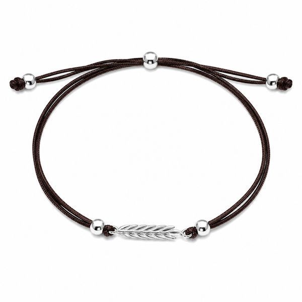 Браслет на нити шамбола Колосок Silver Style 15-20 р. (804447.00 sku:2300104216405) 804447.00 фото