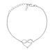 Браслет срібний Серце з фіанітами Silver Style (80901.10 sku:2300103990580) 80901.10 фото 1
