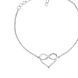 Браслет срібний Серце з фіанітами Silver Style (80901.10 sku:2300103990580) 80901.10 фото 3