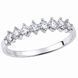 Кольцо серебряное фантазия с россыпью Silver Style 16 р. (10111.15 sku:2300102630838) 10111.15 фото 1