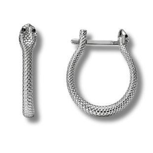 Серьги серебряные Змея с фианитами Silver Style (24022.10 sku:2300103910236) 24022.10 фото