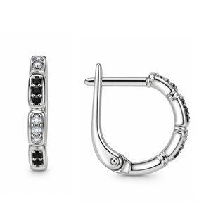 Серьги серебряные Фантазия с фианитами Silver Style (20803.12 sku:2300103496440) 20803.12 фото
