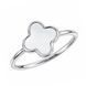 Каблучка срібна Конюшина з емаллю Silver Style 16.5 р. (111420.00 sku:2300103211951) 111420.00 фото 2