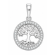 Подвес серебряный фантазия с фианитами Silver Style (43031.10 sku:2300104351694) 43031.10 фото 1