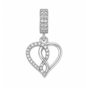 Підвіска срібна Серце з фіанітом Silver Style (505512.12 sku:2300103427642) 505512.12 фото