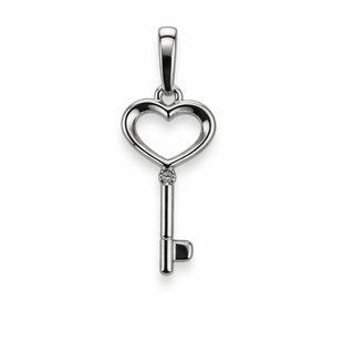 Подвес серебряный Ключ с фианитом Silver Style (41891.12 sku:2300103772599) 41891.12 фото