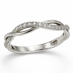Каблучка срібна фантазія з розсипом Silver Style 16.5 р. (10211.12 sku:2300104264673) 10211.12 фото