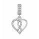 Підвіска срібна Серце з фіанітом Silver Style (505512.12 sku:2300103427642) 505512.12 фото 2