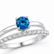 Кольцо серебряное фантазия с фианитами Silver Style 20 р. (10876.50 sku:2300102928850) 10876.50 фото 2