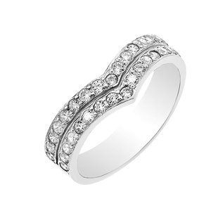 Кольцо серебряное фантазия с россыпью Silver Style 16 р. (10065 sku:4630000283569) 10065 фото