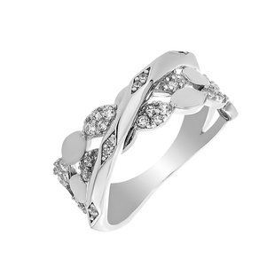 Кольцо серебряное фантазия с россыпью Silver Style 16 р. (D4019A0318 R14 sku:2300101424209) D4019A0318 R14 фото