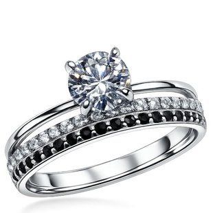 Каблучка срібна з фіанітами Silver Style 17.5 р. (10183.60 sku:2300103858842) 10183.60 фото