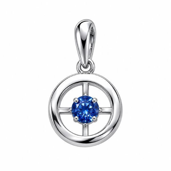 Підвіска срібна з фіанітом Silver Style (40075.40 sku:2300103204793) 40075.40 фото