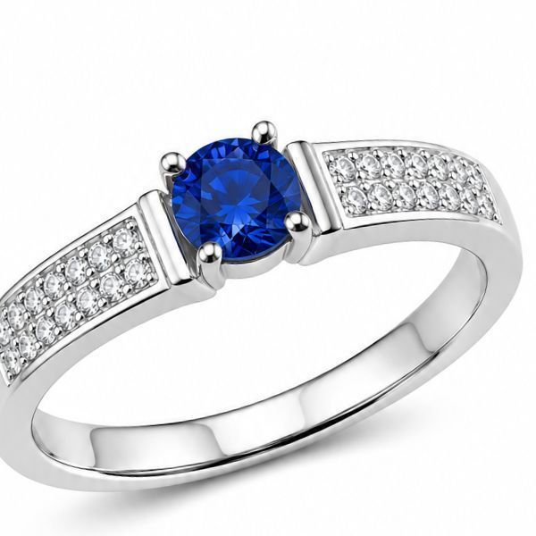 Кольцо серебряное фантазия с фианитами Silver Style 17.5 р. (10905.50 sku:2300104219796) 10905.50 фото