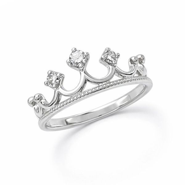 Каблучка срібна фантазія з фіанітами Silver Style 17.5 р. (10291.30 sku:2300102307365) 10291.30 фото