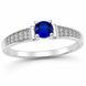 Кольцо серебряное фантазия с фианитами Silver Style 17.5 р. (10905.50 sku:2300104219796) 10905.50 фото 1
