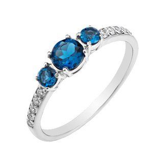 Кольцо серебряное с фианитами Silver Style 19 р. (10986.50 sku:2300103022748) 10986.50 фото