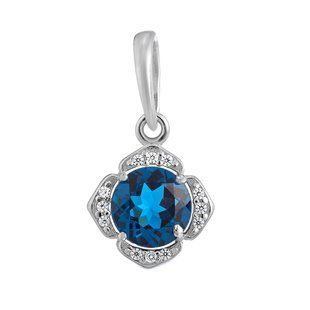 Подвес серебряный фантазия с фианитами Silver Style (40186.60 sku:2300102991113) 40186.60 фото