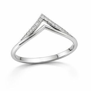 Кольцо серебряное фантазия с фианитами Silver Style 17.5 р. (10451.15 sku:2300102537861) 10451.15 фото