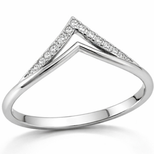 Каблучка срібна фантазія з фіанітами Silver Style 17.5 р. (10451.15 sku:2300102537861) 10451.15 фото