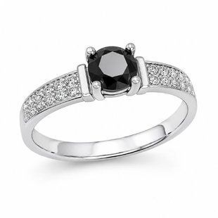 Кольцо серебряное фантазия с фианитами Silver Style 18 р. (10903.50 sku:2300104307530) 10903.50 фото
