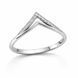 Каблучка срібна фантазія з фіанітами Silver Style 17.5 р. (10451.15 sku:2300102537861) 10451.15 фото 2