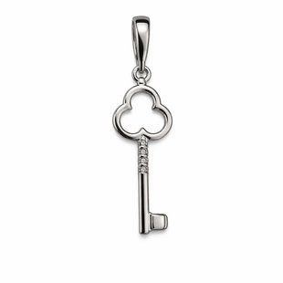 Подвес серебряный Ключ с фианитом Silver Style (41971.12 sku:2300103847273) 41971.12 фото